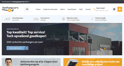 Desktop Screenshot of aanhangcars.nl